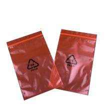 Pink ESD Polyester Package Ziplock Bags